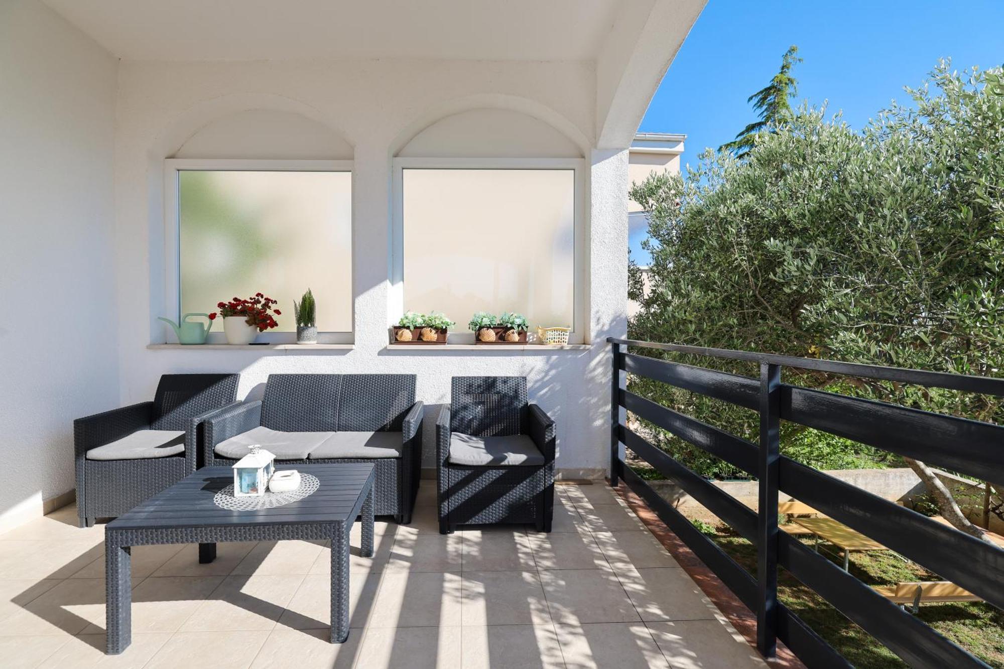 Apartment Pantalon, Big Terrace And Free Parking Zadar Exterior foto